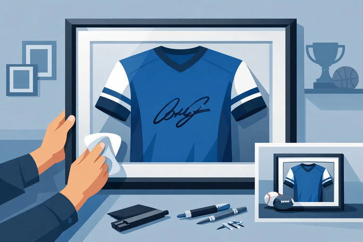 How to Frame Signed Jerseys for Lasting Value