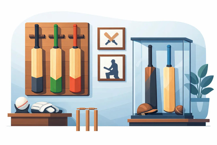 How to Display Cricket Bats Like a Collector