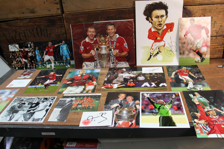 World's Finest Manchester United Signed Memorabilia