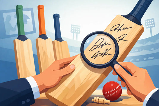 How to Inspect Signed Cricket Bats Properly