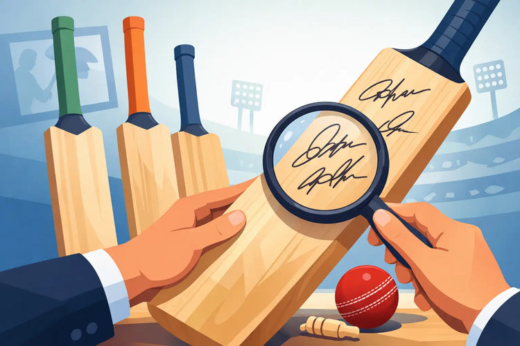 How to Inspect Signed Cricket Bats Properly