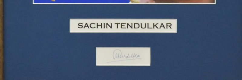 Load image into Gallery viewer, Sachin Tendulkar Personally Signed Portrait, from Unique Memorabilia. 
