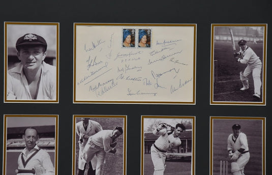 Legends of The Ashes Signed Collage, from Unique Memorabilia. 