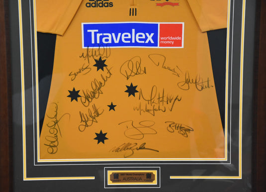 Australia 2007 World Champions Signed Shirt