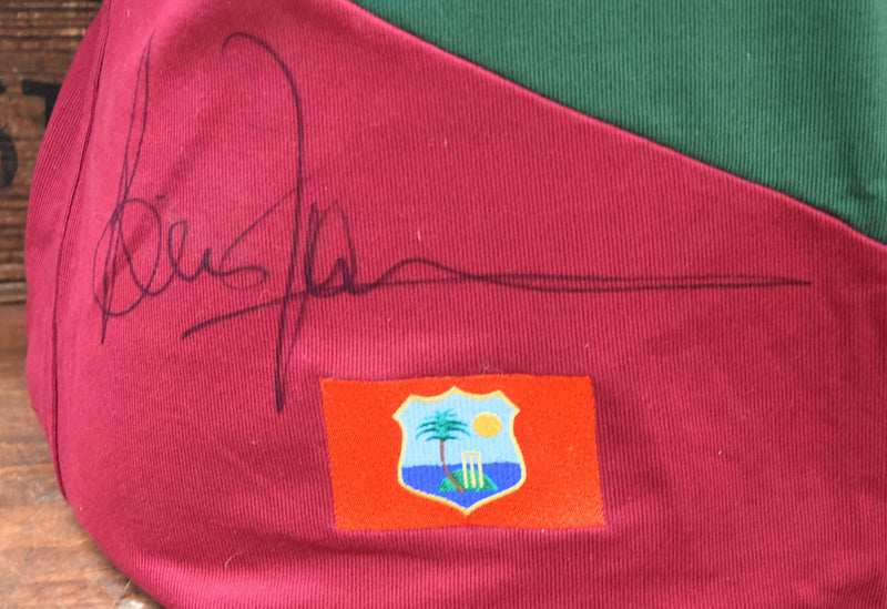 Load image into Gallery viewer, Lara, Ponting and Akhtar Personally Signed Shirt, from Unique Memorabilia. 
