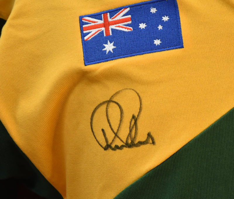 Load image into Gallery viewer, Lara, Ponting and Akhtar Personally Signed Shirt, from Unique Memorabilia. 
