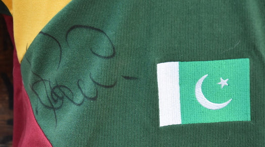 Lara, Ponting and Akhtar Personally Signed Shirt, from Unique Memorabilia. 