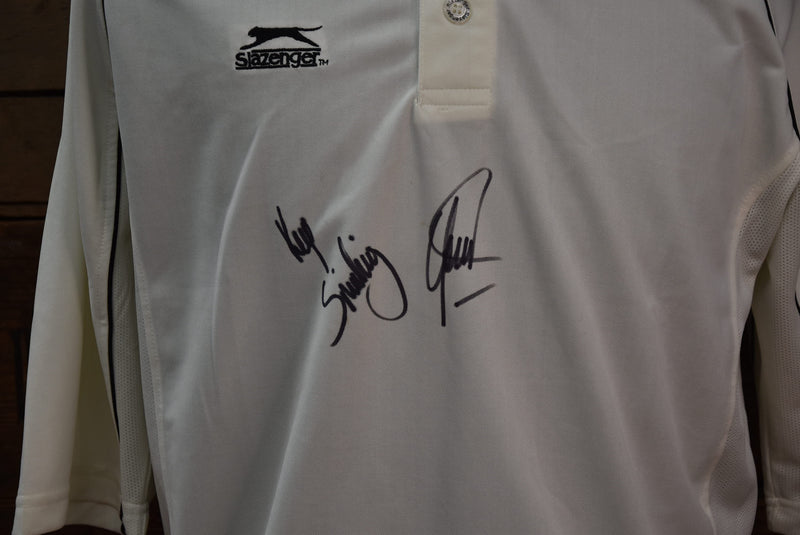 Load image into Gallery viewer, Shane Warne Personally Signed Shirt, from Unique Memorabilia. 
