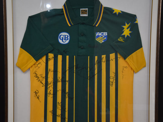 Australian One Day Cricket Team Signed Jersey, from Unique Memorabilia. 