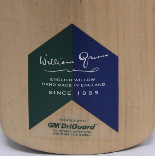 Shane Warne Personally Signed Gunn and Moore Bat, from Unique Memorabilia. 