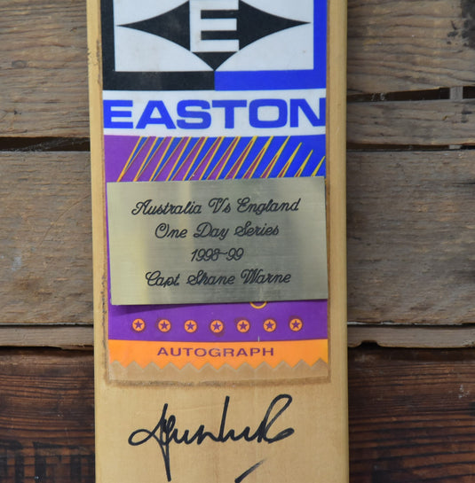 1998-99 Australia vs England One Day Series Personally Signed Bat, from Unique Memorabilia. 