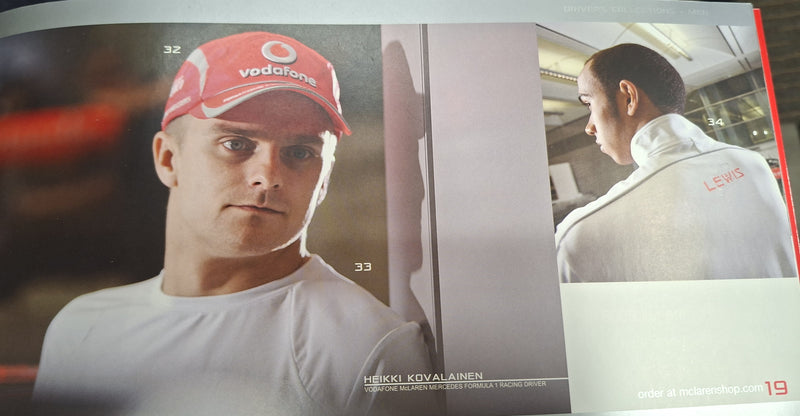 Load image into Gallery viewer, Lewis Hamilton &amp; Heikki Kovalainen Personally Signed 2008 McLaren Mercedes Collection
