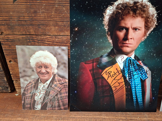 Dr Who Personally Signed Collection Including Jon Pertwee, David Gooderson, Colin Baker