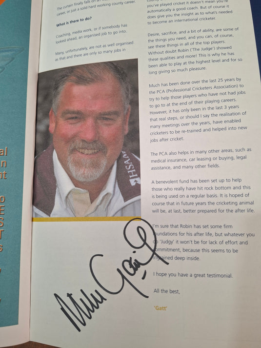 Shane Warne & Many Others Personally Signed Robin Smith Testimonial Publication