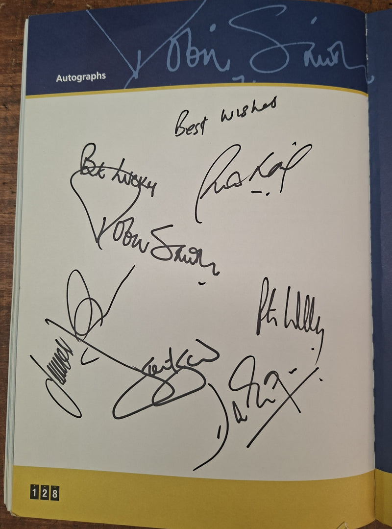 Load image into Gallery viewer, Shane Warne &amp; Many Others Personally Signed Robin Smith Testimonial Publication
