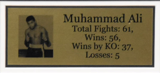 Muhammad Ali Personally Signed Portrait, from Unique Memorabilia. 