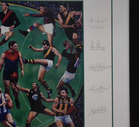 AFL Team of the Century Signed Collage, from Unique Memorabilia!
