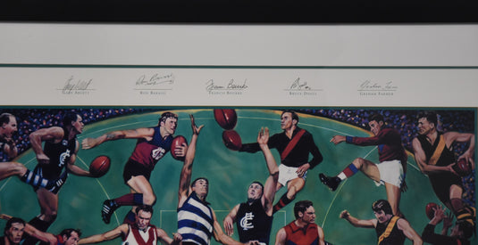 AFL Team of the Century Signed Collage, from Unique Memorabilia!