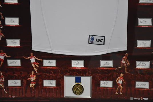 Sydney Swans AFL Champions 2012 Signed Piece, from Unique Memorabilia. 