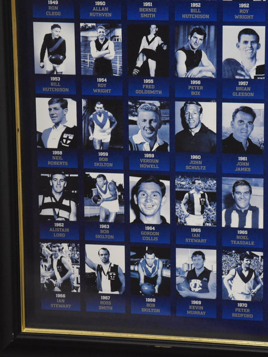 'The Highest Honour' Personally Signed Brownlow Winners from 1924-2014, from Unique Memorabilia. 