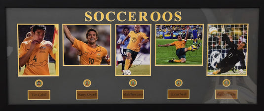 Socceroos Personally Signed Collage, from Unique Memorabilia. 