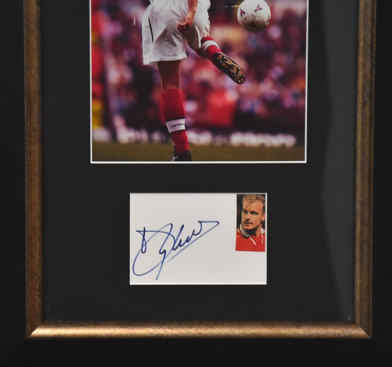 Load image into Gallery viewer, Dennis Bergkamp Personally Signed Portrait, from Unique Memorabilia!

