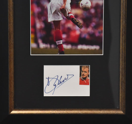 Dennis Bergkamp Personally Signed Portrait, from Unique Memorabilia!