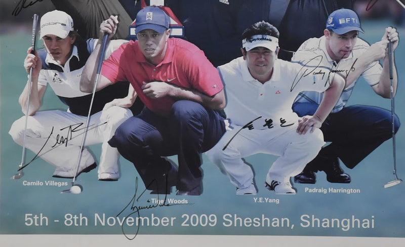 Load image into Gallery viewer, HSBC Champions Shanghai 2009 incl. Woods, Mickelson and More! From Unique Memorabilia. 
