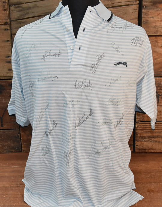 1999 Ryder Cup Signed Shirt incl. Woods, Westwood and More! From Unique Memorabilia. 