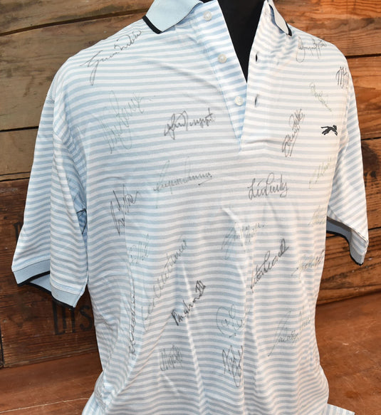 1999 Ryder Cup Signed Shirt incl. Woods, Westwood and More! From Unique Memorabilia. 