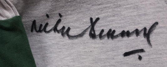 Shane Warne & Richie Benaud Personally Signed "Legends of Leg Spin" Shirt
