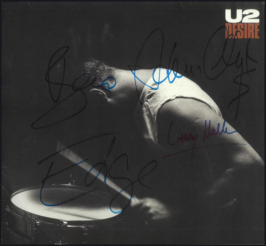 U2 Band Signed Maxi Single
