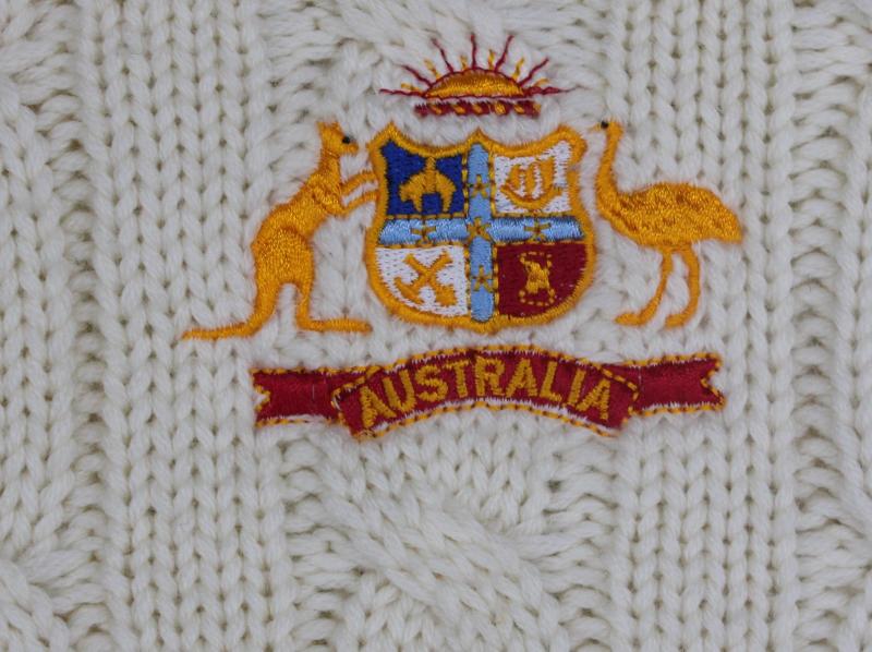 Load image into Gallery viewer, Jason Gillespie's Match Worn Australian Test Jumper, 2001-2003
