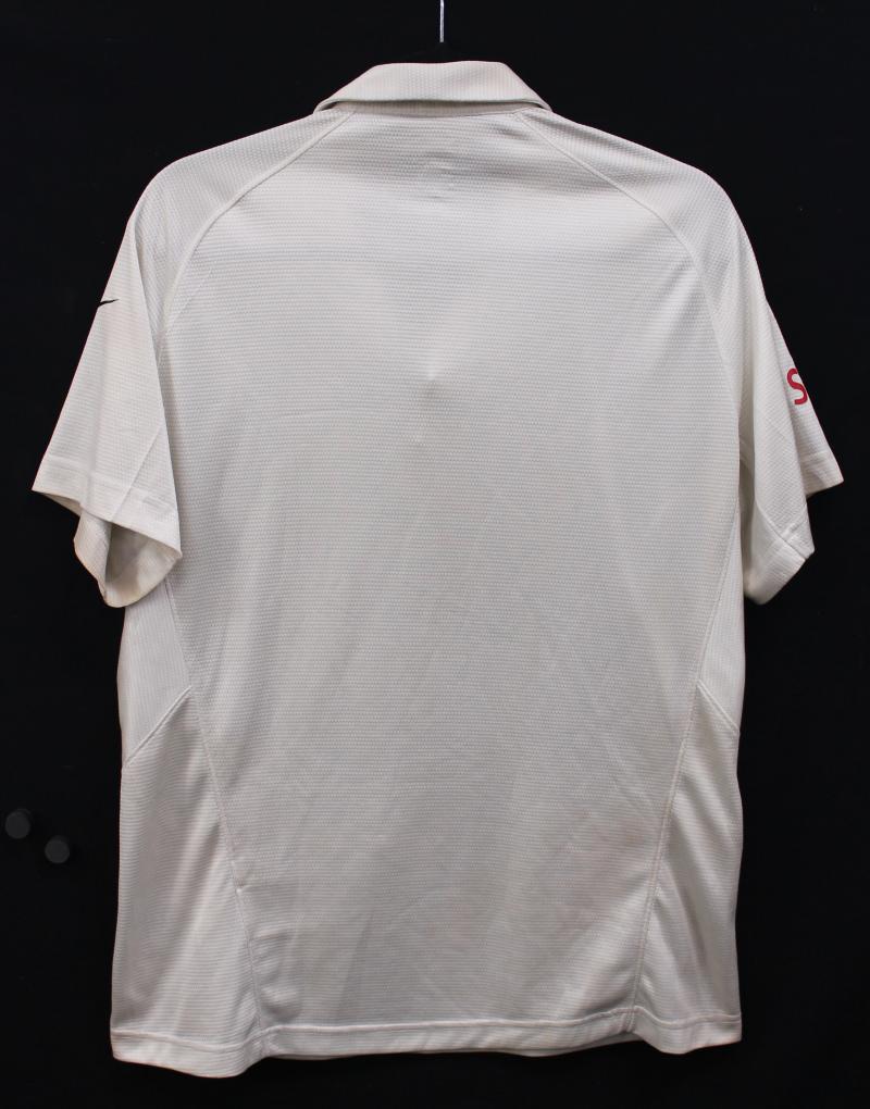 Load image into Gallery viewer, Suresh Raina&#39;s Indian Test Worn Shirt from Unique Memorabilia
