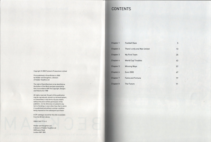 Load image into Gallery viewer, David Beckham Personally Signed &quot;Beckham&quot; Ltd Edition Book
