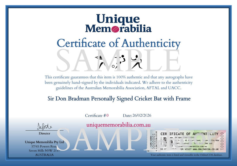 Load image into Gallery viewer, South Africa Cricket - Hansie Cronje and Bob Woolmer Personally Signed Tribute
