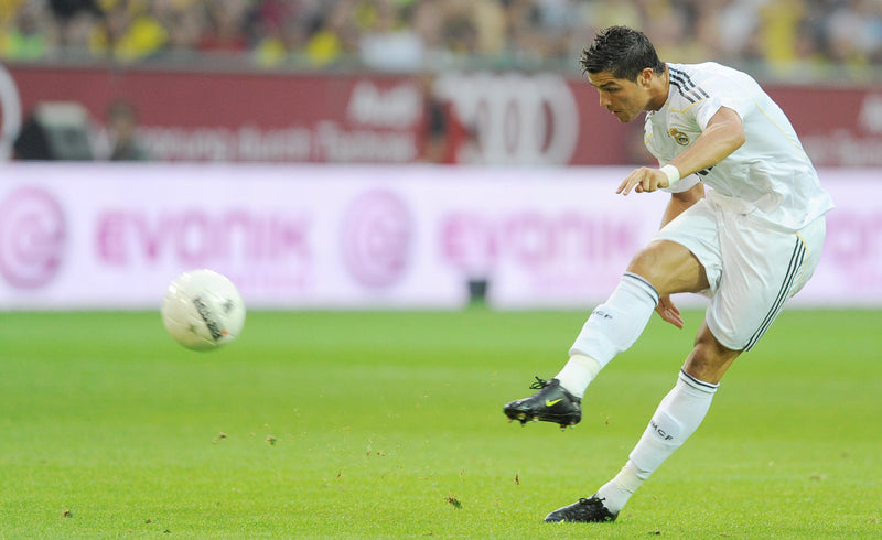 Load image into Gallery viewer, Cristiano Ronaldo Real Madrid Personally Signed CR Postcard
