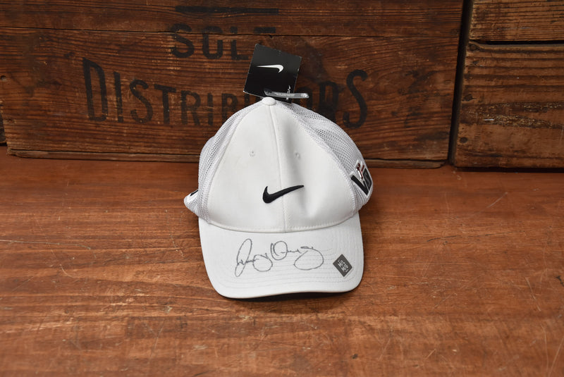 Load image into Gallery viewer, Rory McIlroy Personally Signed Nike Cap and Signed Action Photo
