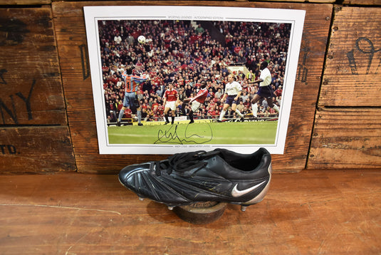Andy Cole Manchester United Match-Worn Boot