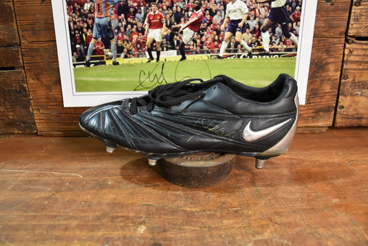 Andy Cole Manchester United Match-Worn Boot
