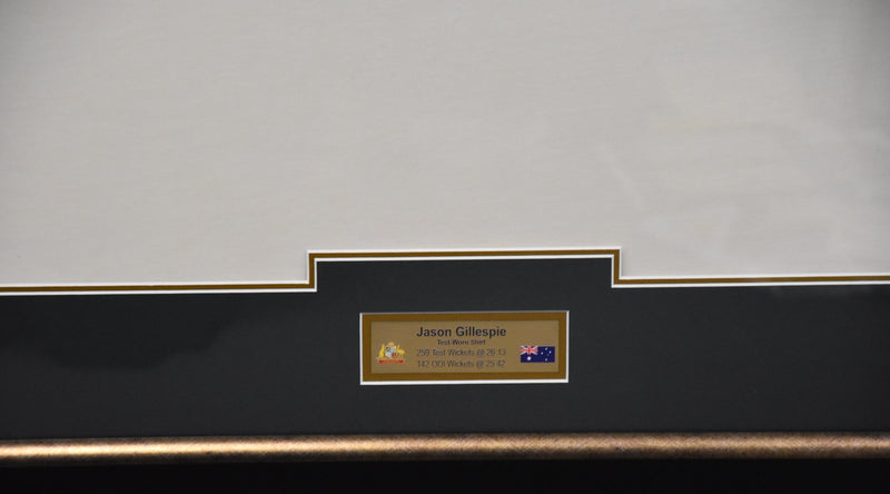 Load image into Gallery viewer, Australia vs Sri Lanka 1999 Test Signed Shirt, from Unique Memorabilia.
