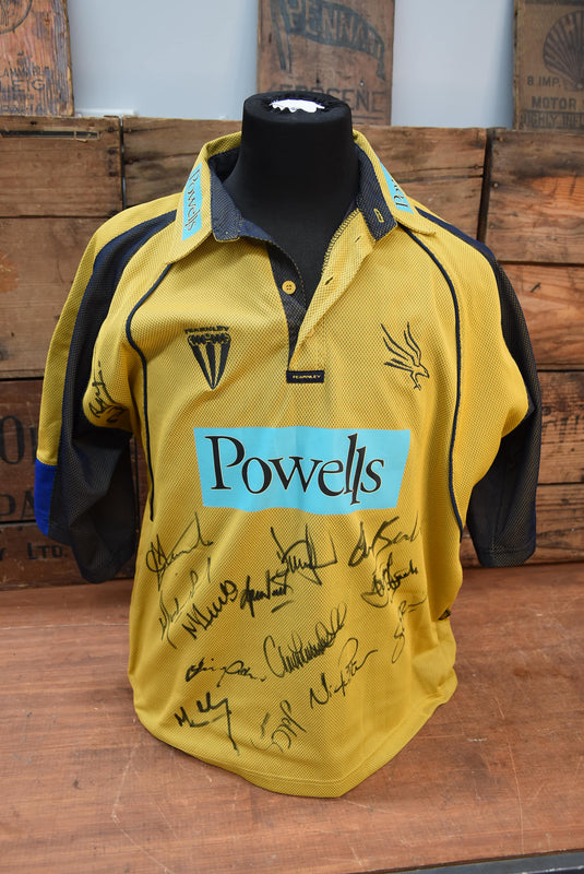 Hampshire T20 Shirt Team-Signed incl Captain Shane Warne