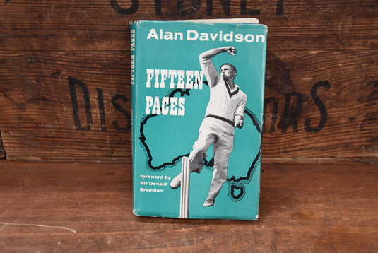 Alan Davidson "Fifteen Paces" Personally Signed by 160+ Test Players