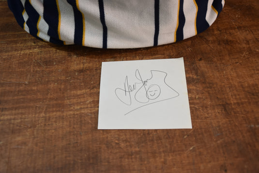 Dean Jones Match-Worn Victorian Bushrangers Shirt + Signature