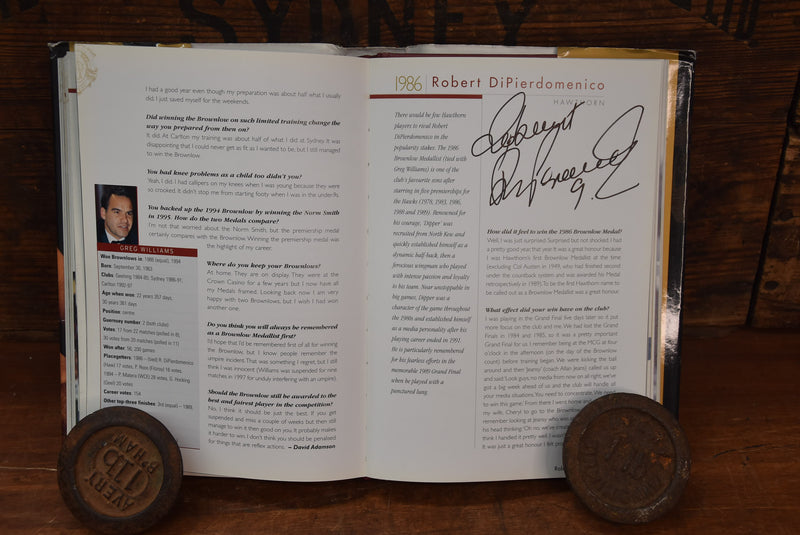 Load image into Gallery viewer, &quot;The Brownlow&quot; Tribute Book Personally Signed by a Host of Winners
