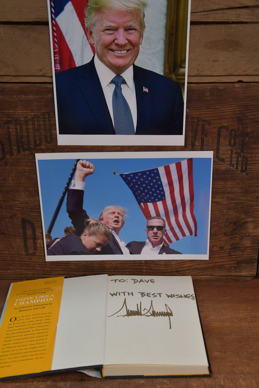Donald Trump Personally Inscribed & Signed Book