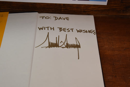 Donald Trump Personally Inscribed & Signed Book