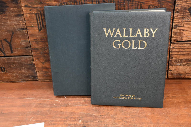 Load image into Gallery viewer, &quot;Wallaby Gold&quot; Ltd Edition, Personally Signed by 32 Wallaby Captains
