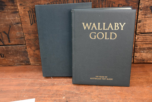 "Wallaby Gold" Ltd Edition, Personally Signed by 32 Wallaby Captains
