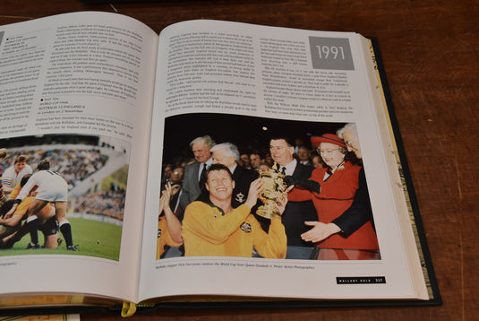 "Wallaby Gold" Ltd Edition, Personally Signed by 32 Wallaby Captains